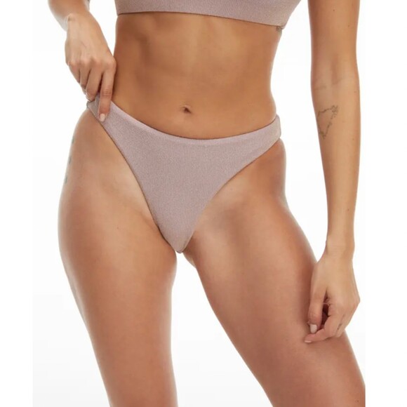 NWOT Good American Sparkle Bikini Set S/M - Picture 2 of 10